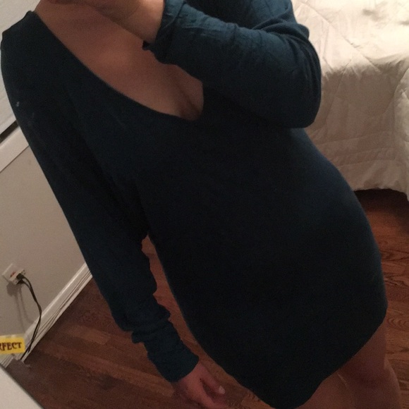 Green Deletta by Anthropologie slouchy dress - Picture 2 of 7